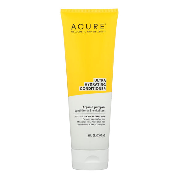Acure - Conditioner Argan Hydrate - 1 Each-8 Fz - Vita-Shoppe.com