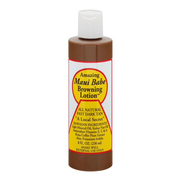 Maui Babe - Lotion Browning - 1 Each -8 Fz - Vita-Shoppe.com