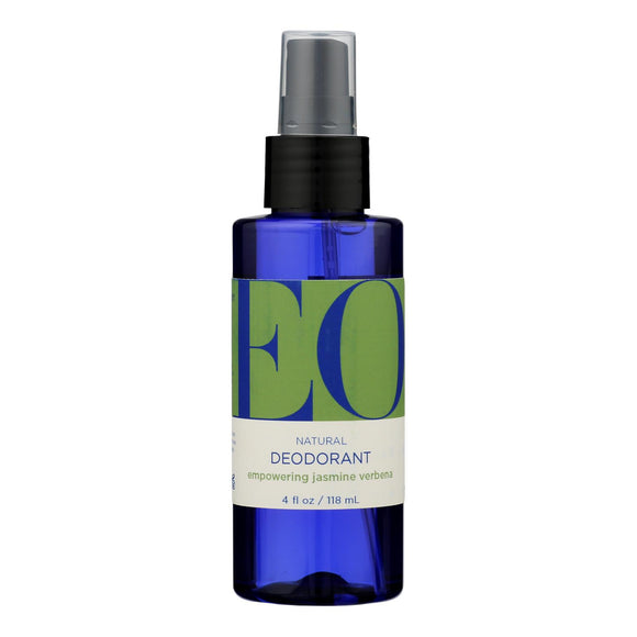 Eo Products - Deodorant Spry Jasmine Verbena - 1 Each-4 Fz - Vita-Shoppe.com