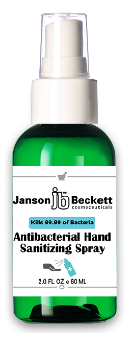 Janson Beckett Disinfecting Hand Sanitizing Spray, 2 OZ 60 ML - Vita-Shoppe.com