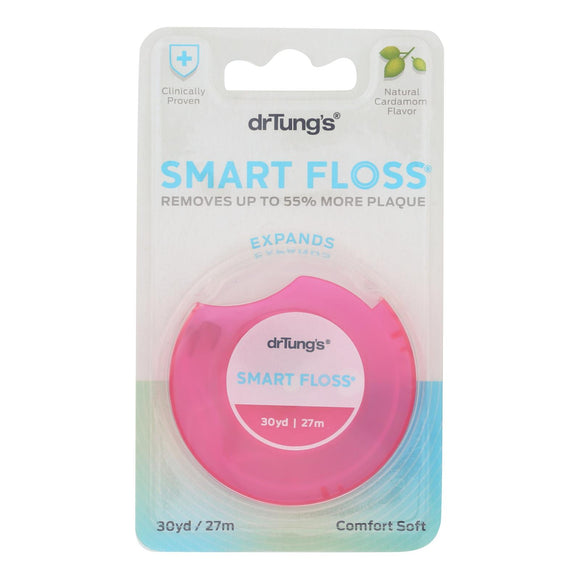 Dr. Tungs Smart Floss - 30 Yards - Case Of 6 - Vita-Shoppe.com