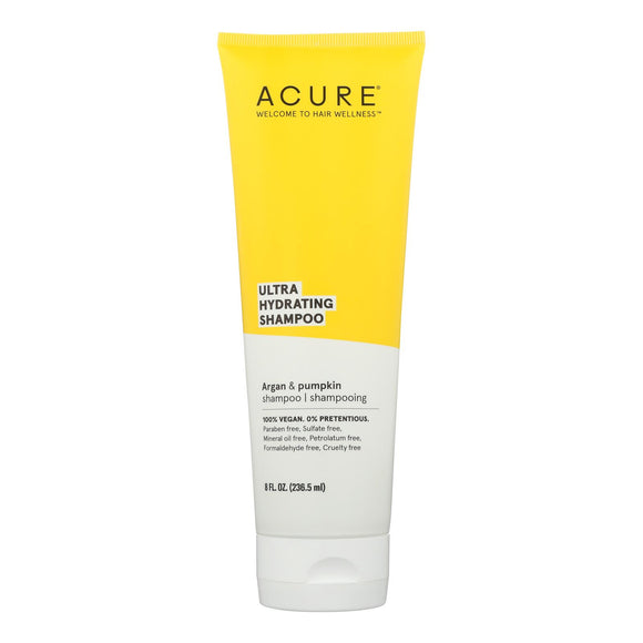 Acure - Shampoo Argan Hydrate - 1 Each-8 Fz - Vita-Shoppe.com