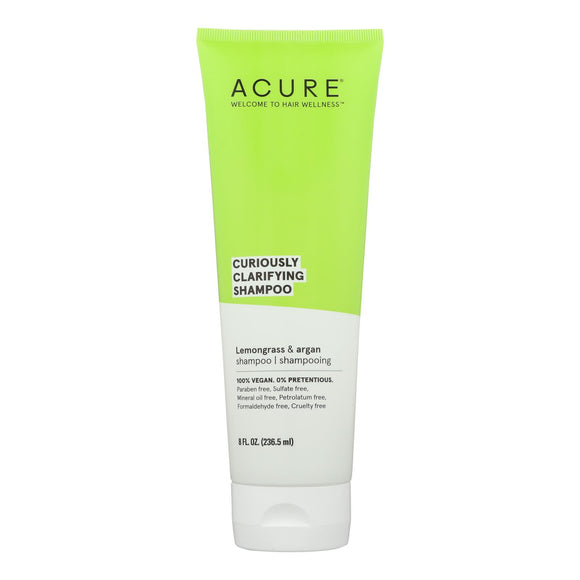 Acure - Shampoo Lmngrass Clarify - 1 Each-8 Fz - Vita-Shoppe.com
