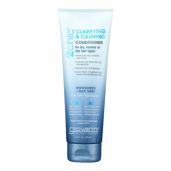 Giovanni Hair Care Products - 2chic Clfying/calm Conditioner - 1 Each-8.5 Fz - Vita-Shoppe.com