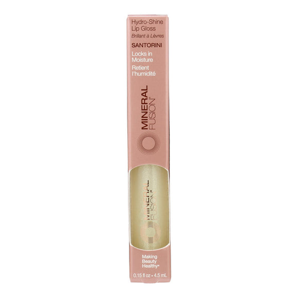 Mineral Fusion - Hydro Shne Lip Gls Santor - 1 Each-.15 Fz - Vita-Shoppe.com