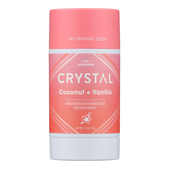 Crystal - Deodorant Stck Mag Coconut Vanilla - 1 Each-2.5 Oz - Vita-Shoppe.com