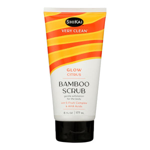 Shikai Products - Bmboo Scrub Glow Citrus - 1 Each-6 Fz - Vita-Shoppe.com