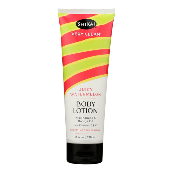 Shikai Products - Lotion Juicy Watermelon - 1 Each-8 Fz - Vita-Shoppe.com