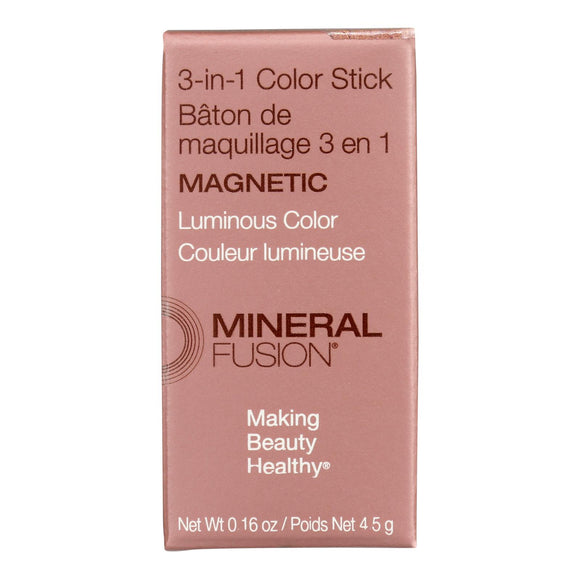 Mineral Fusion - Color Stk 3-in-1 Magnetic - 1 Each-.16 Oz - Vita-Shoppe.com