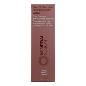 Mineral Fusion - Mkup Sheer Tint Warm - 1 Each-1.8 Fz - Vita-Shoppe.com