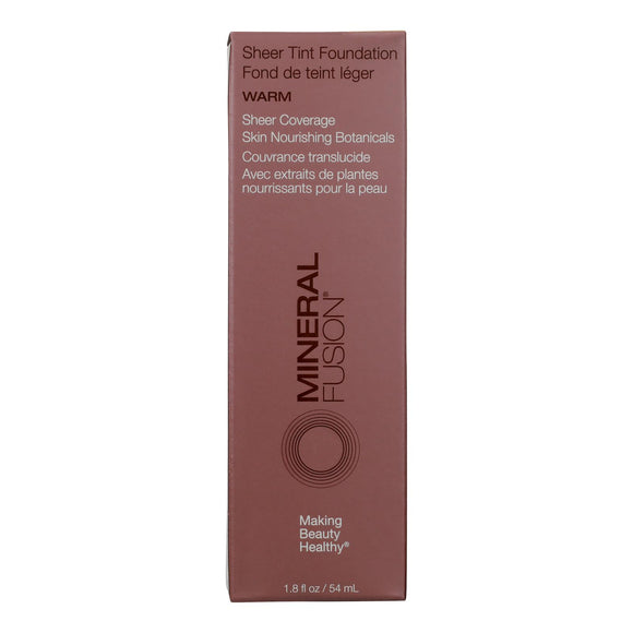 Mineral Fusion - Mkup Sheer Tint Warm - 1 Each-1.8 Fz - Vita-Shoppe.com