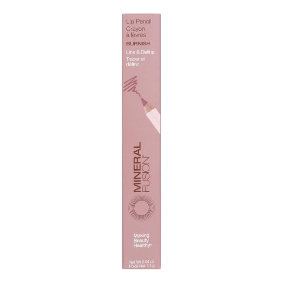 Mineral Fusion - Mkup Lip Pencil Burnish - 1 Each-.04 Oz - Vita-Shoppe.com