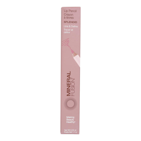 Mineral Fusion - Mkup Lip Pencil Splendid - 1 Each-.04 Oz - Vita-Shoppe.com