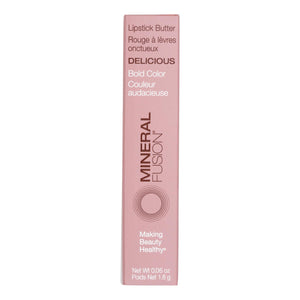 Mineral Fusion - Mkup Lipstick Butter Delicious - 1 Each-.06 Oz - Vita-Shoppe.com