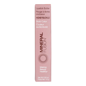 Mineral Fusion - Mkup Lipstick Butter Hnysuckle - 1 Each-.06 Oz - Vita-Shoppe.com