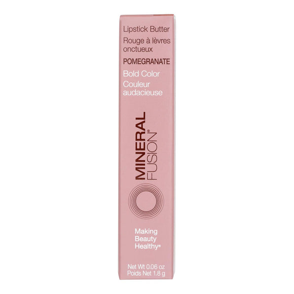 Mineral Fusion - Mkup Lipstick Butter Pom - 1 Each-.06 Oz - Vita-Shoppe.com