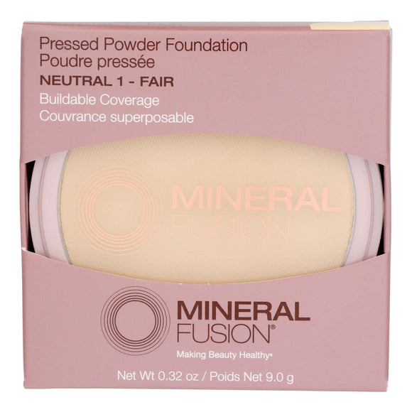 Mineral Fusion - Mkup Pressed Base Ntrl 1 - 1 Each-.32 Oz - Vita-Shoppe.com