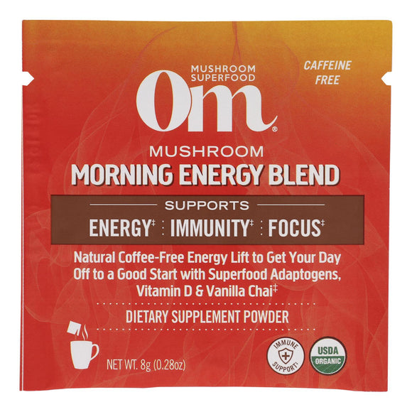 Om - Mush Morn Energy Blend - Case Of 10-.28 Oz - Vita-Shoppe.com