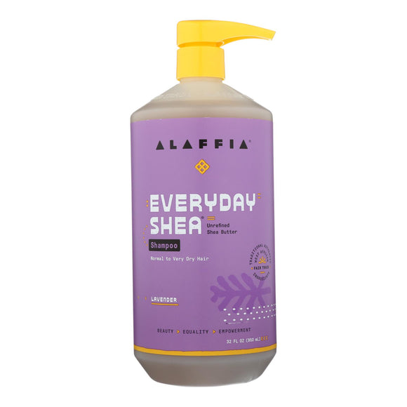 Alaffia - Shampoo - Shea Lavender - 32 Oz. - Vita-Shoppe.com