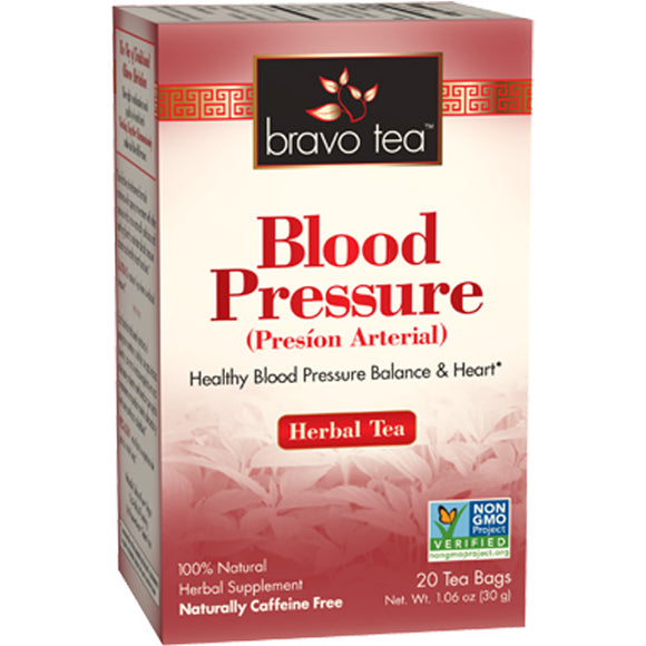 Bravo Teas And Herbs - Tea - Blood Pressure - 20 Bag - Vita-Shoppe.com