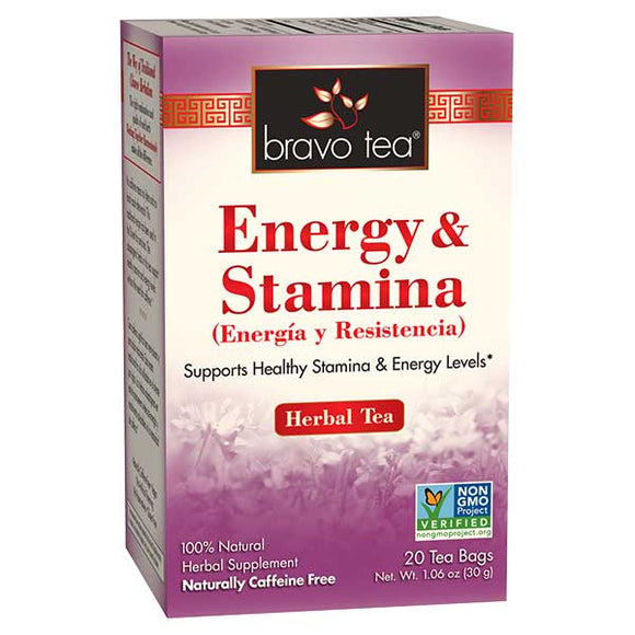 Bravo Teas And Herbs - Tea - Energy And Stamina - 20 Bag - Vita-Shoppe.com