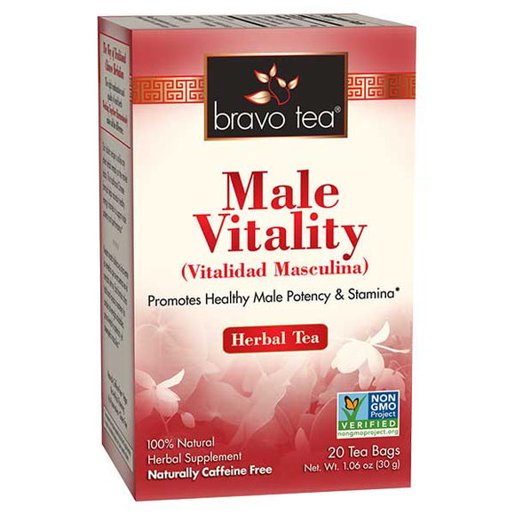 Bravo Teas And Herbs - Tea - Male Vitality - 20 Bag - Vita-Shoppe.com