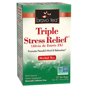 Bravo Teas And Herbs - Tea - Triple Stress Relief - 20 Bag - Vita-Shoppe.com