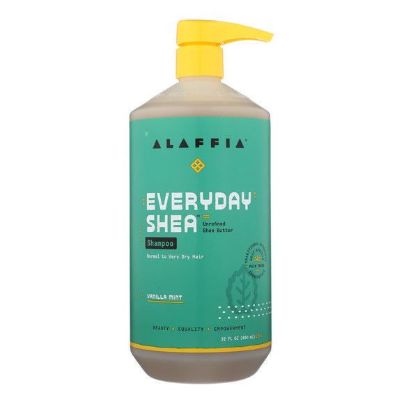 Alaffia - Shampoo - Vanilla Mint - 32 Oz. - Vita-Shoppe.com