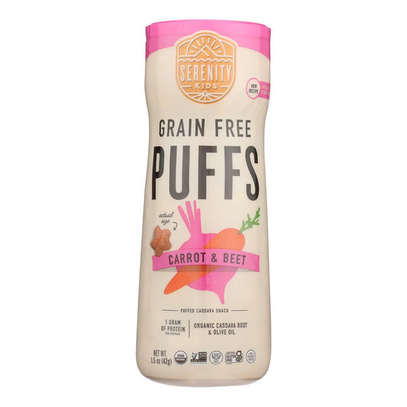 Serenity Kids - Puff Crt Beet Veg - Case Of 6-1.5 Oz - Vita-Shoppe.com