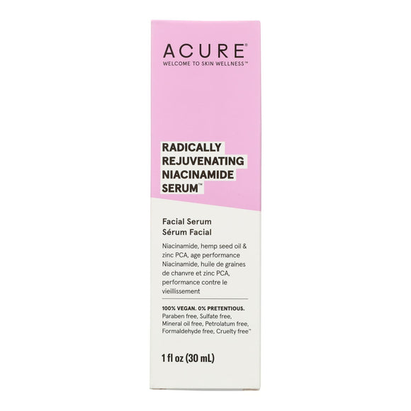 Acure - Niacinamde Serum Rejuvnte - 1 Each-1 Fz - Vita-Shoppe.com