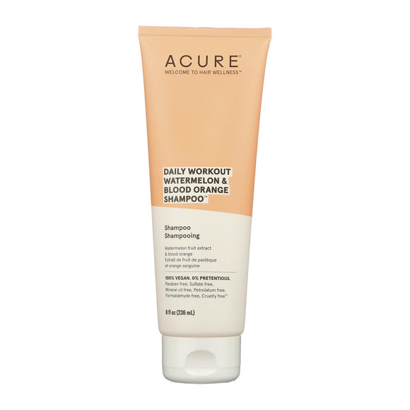 Acure - Shampoo Daily Wrkout Wtrmln - 1 Each-8 Fz - Vita-Shoppe.com