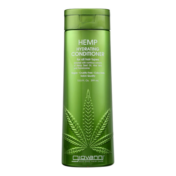 Giovanni Hair Care Products - Hemp Conditioner Hydrating - 1 Each-13.5 Fz - Vita-Shoppe.com