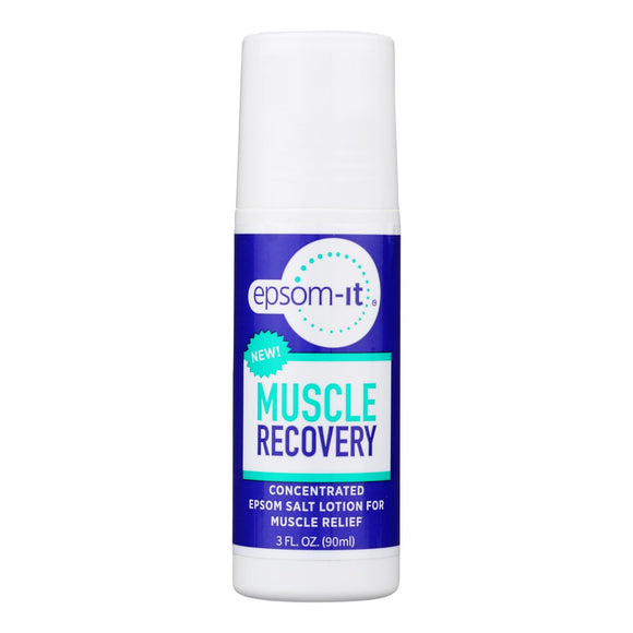 Epsom Salt - Muscle Recovery Rollerball - 1 Each-3 Ounces - Vita-Shoppe.com