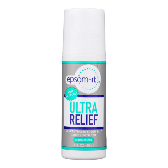 Epsom Salt - Ultra Relief 350 Milligrams Cbd - 1 Each-3 Ounces - Vita-Shoppe.com