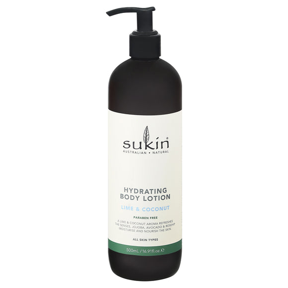 Sukin - Body Lotion Lime Coconut - 1 Each-16.91 Fluid Ounces - Vita-Shoppe.com