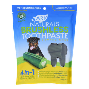 Ark Naturals - Brushless Toothpaste Chew Large - 1 Each-18 Ounces - Vita-Shoppe.com