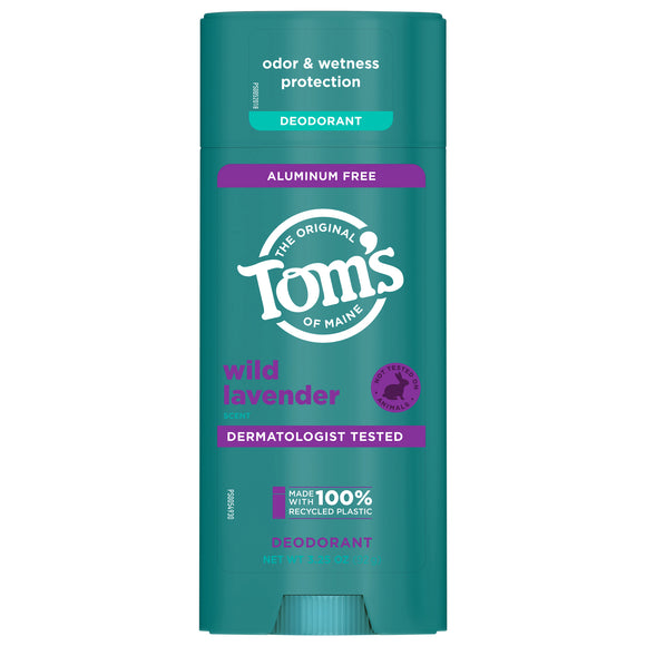 Tom's Of Maine - Deodorant Stick Lavender - Case Of 6 - 3.25 Ounces - Vita-Shoppe.com