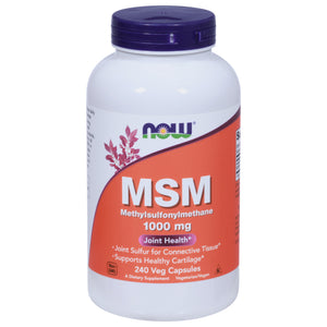 Now Foods - Methylsulfonylmethane 1000 Milligrams - 1 Each-240 Vegetarian Capsules - Vita-Shoppe.com