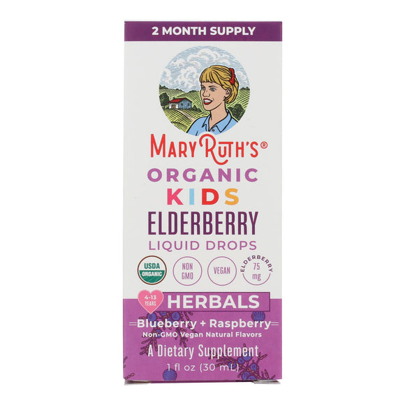 Mary Ruth's - Supp Liquid Eldrbry Kds - 1 Each-1 Fz - Vita-Shoppe.com