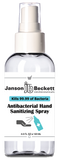 Janson Beckett Disinfecting Hand Sanitizing Spray, 4 OZ 120 ML - Vita-Shoppe.com