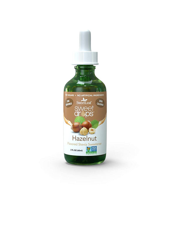 Sweet Leaf Liquid Stevia - Hazelnut - 2 oz. - Vita-Shoppe.com