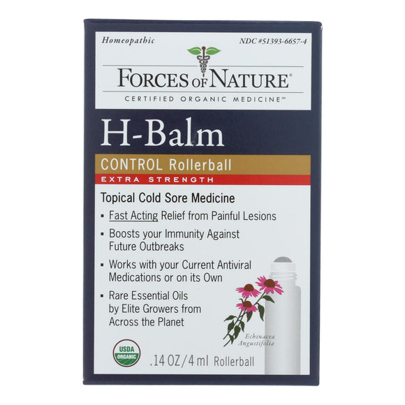 Forces Of Nature - H Balm Control Xs - 1 Each - 4 Ml - Vita-Shoppe.com