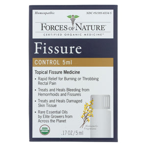 Forces Of Nature - Fissure Control - 1 Each - 5 Ml - Vita-Shoppe.com