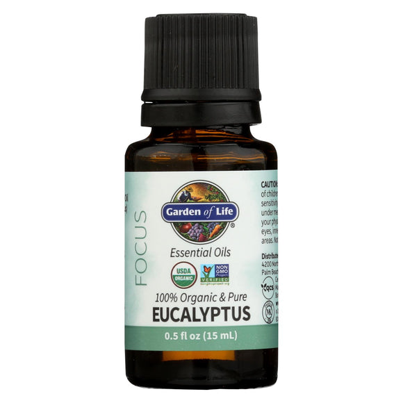 Garden Of Life - Essential Oil Eucalyptus - .5 Fz - Vita-Shoppe.com