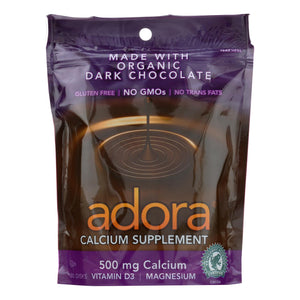 Adora - Chocolate Disk Drkchc Calc - 1 Each-30 Ct - Vita-Shoppe.com