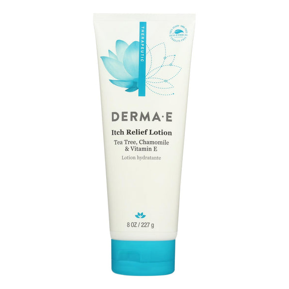 Derma E - Tea Tree Itch Relief Ltn - 8 Fz - Vita-Shoppe.com