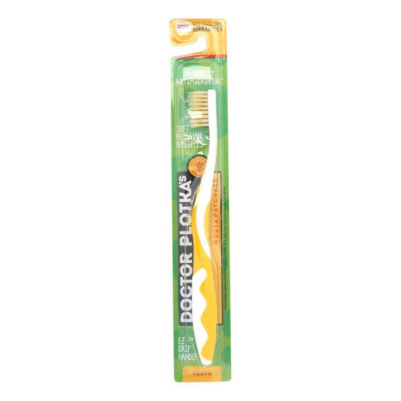 Mouth Watchers - Toothbrush Youth Yellow - 1 Each - Ct - Vita-Shoppe.com
