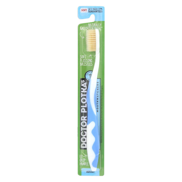 Mouth Watchers A-b Adult Blue Toothbrush - 1 Each - Ct - Vita-Shoppe.com