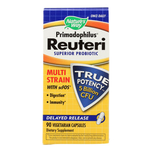 Nature's Way Primadophilus Reuteri  - 1 Each - 90 Vcap - Vita-Shoppe.com
