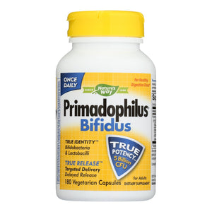 Nature's Way - Primadophilus Bifidus - 1 Each - 180 Vcap - Vita-Shoppe.com